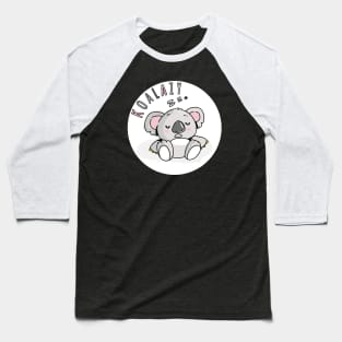 Lazy Koala Baseball T-Shirt